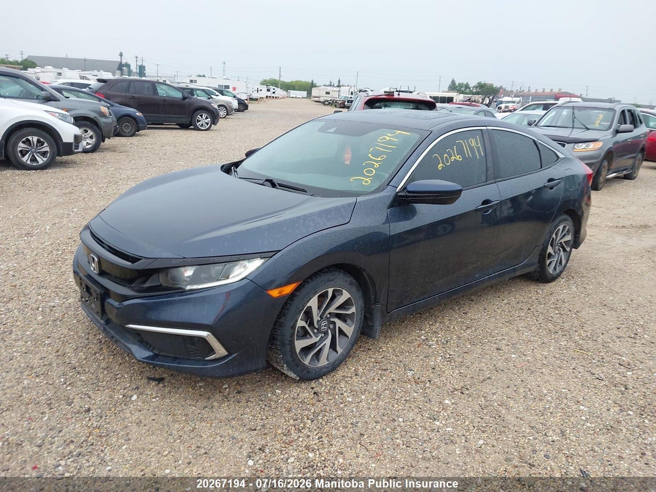 2019 HONDA CIVIC EX thumbnail 3