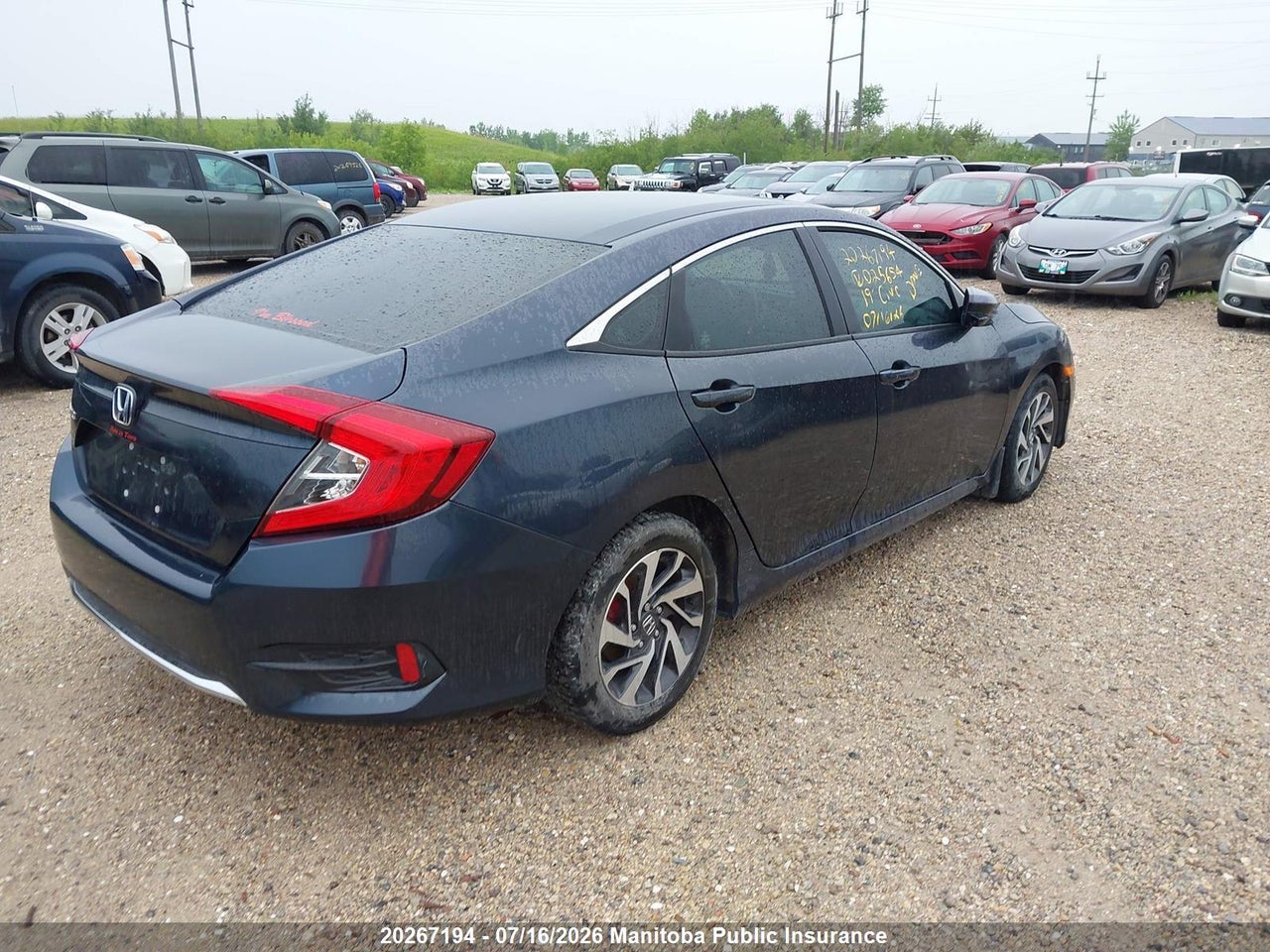 2019 HONDA CIVIC EX thumbnail 5