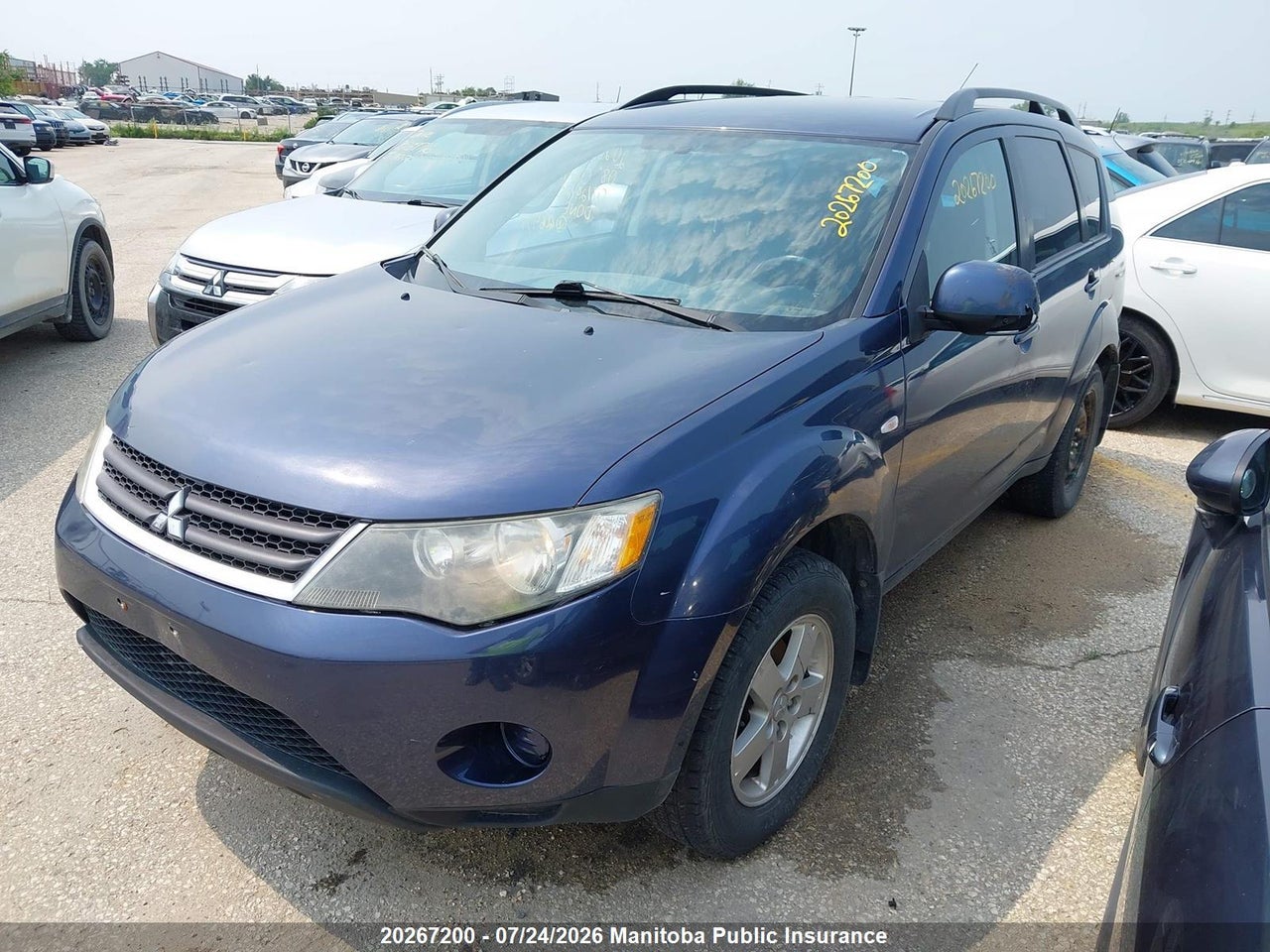 2008 MITSUBISHI OUTLANDER ES thumbnail 3