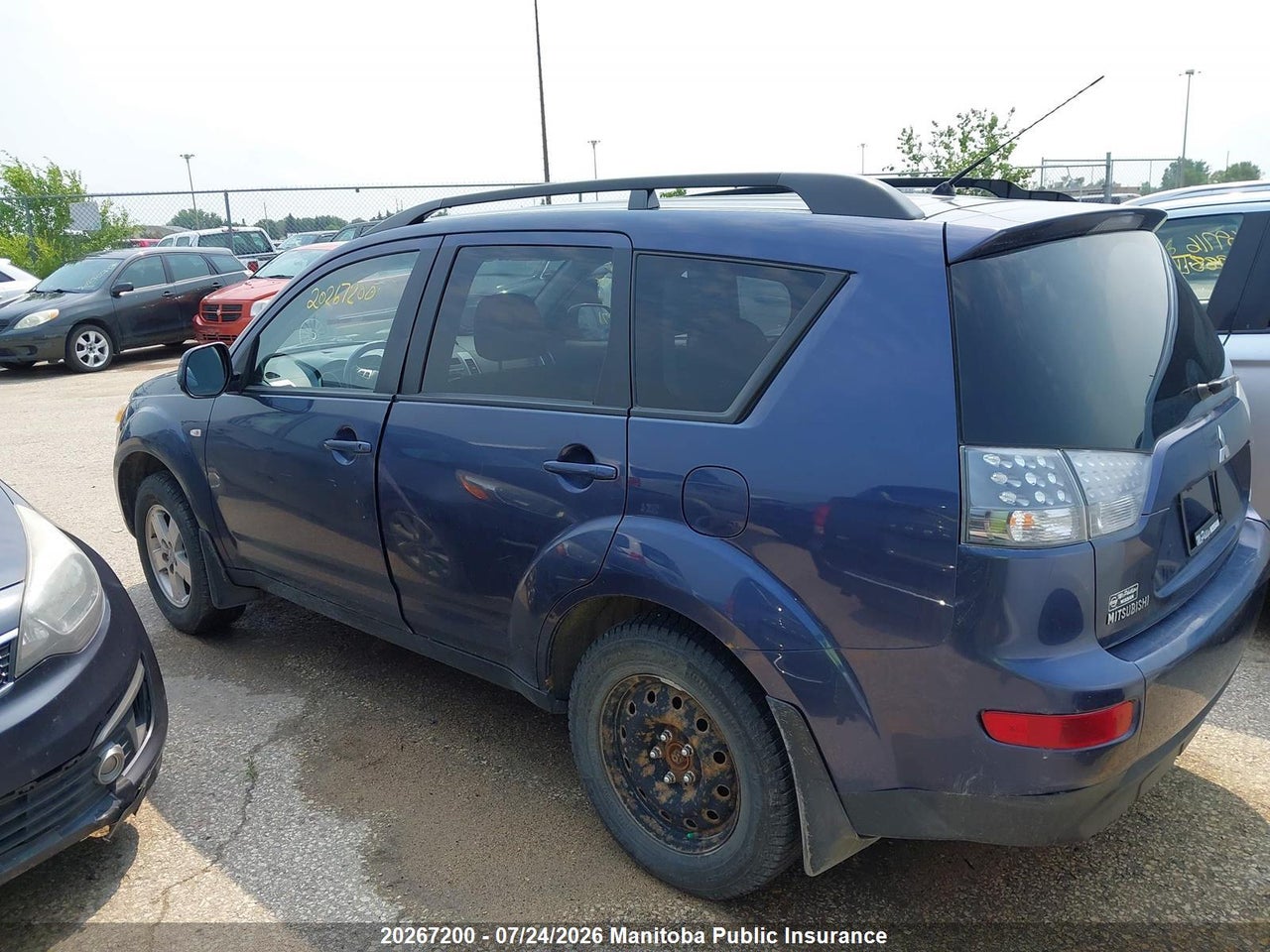 2008 MITSUBISHI OUTLANDER ES thumbnail 4