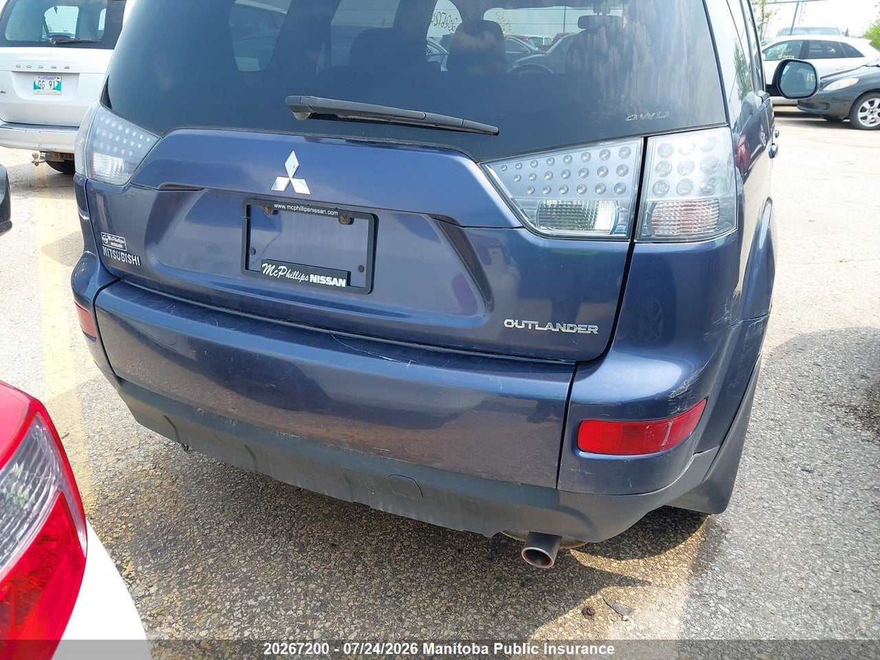 2008 MITSUBISHI OUTLANDER ES thumbnail 7