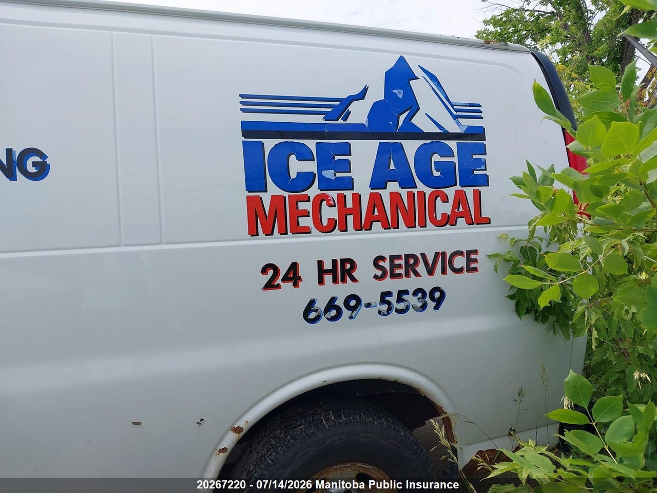 2012 CHEVROLET EXPRESS 2500 CARGO VAN  thumbnail 4
