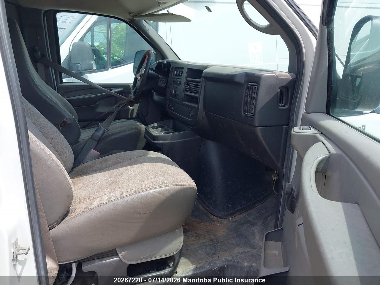 2012 CHEVROLET EXPRESS 2500 CARGO VAN  thumbnail 6