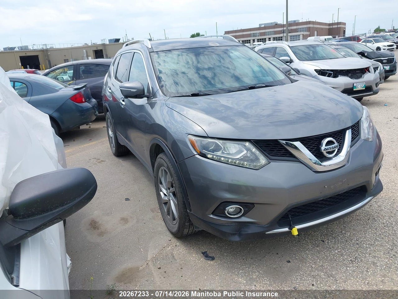 2014 NISSAN ROGUE SL thumbnail 2