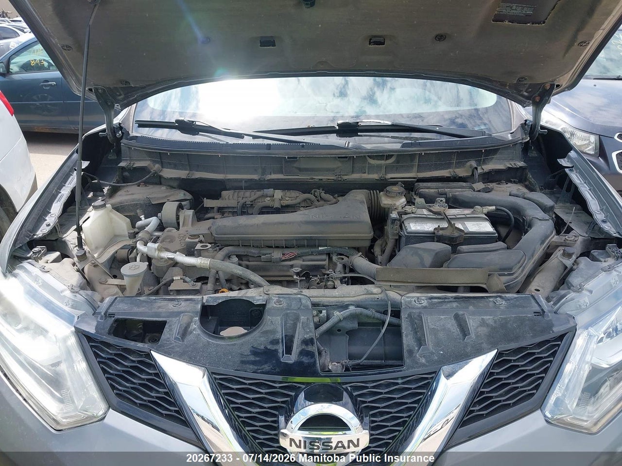 2014 NISSAN ROGUE SL thumbnail 11