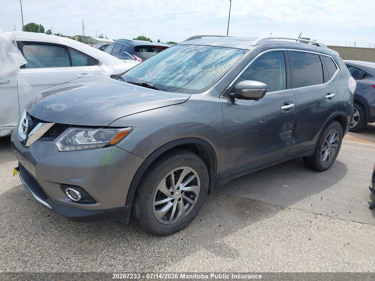 2014 NISSAN ROGUE SL thumbnail 3