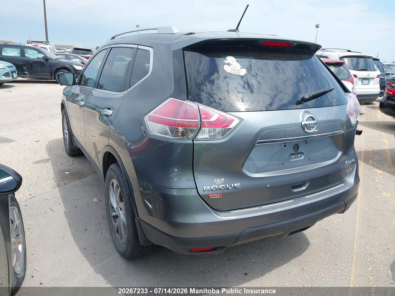 2014 NISSAN ROGUE SL thumbnail 4
