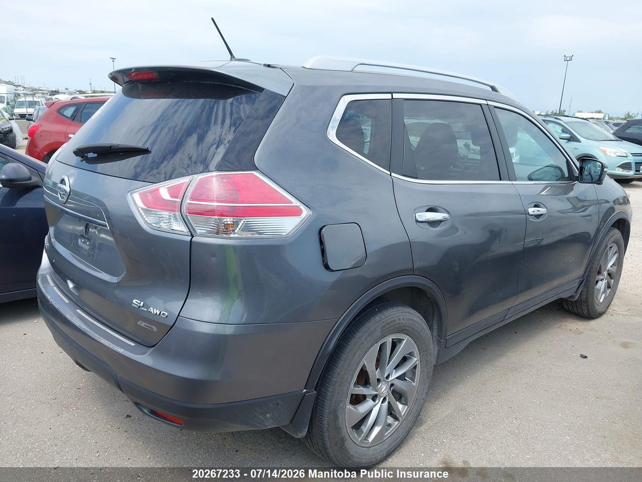2014 NISSAN ROGUE SL thumbnail 5