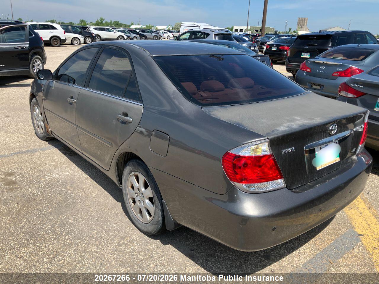 2006 TOYOTA CAMRY LE V6 thumbnail 3