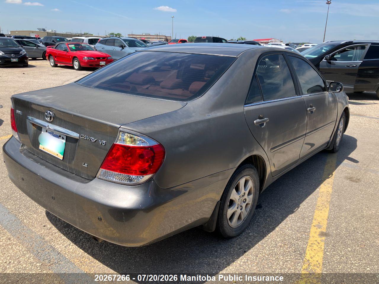 2006 TOYOTA CAMRY LE V6 thumbnail 5
