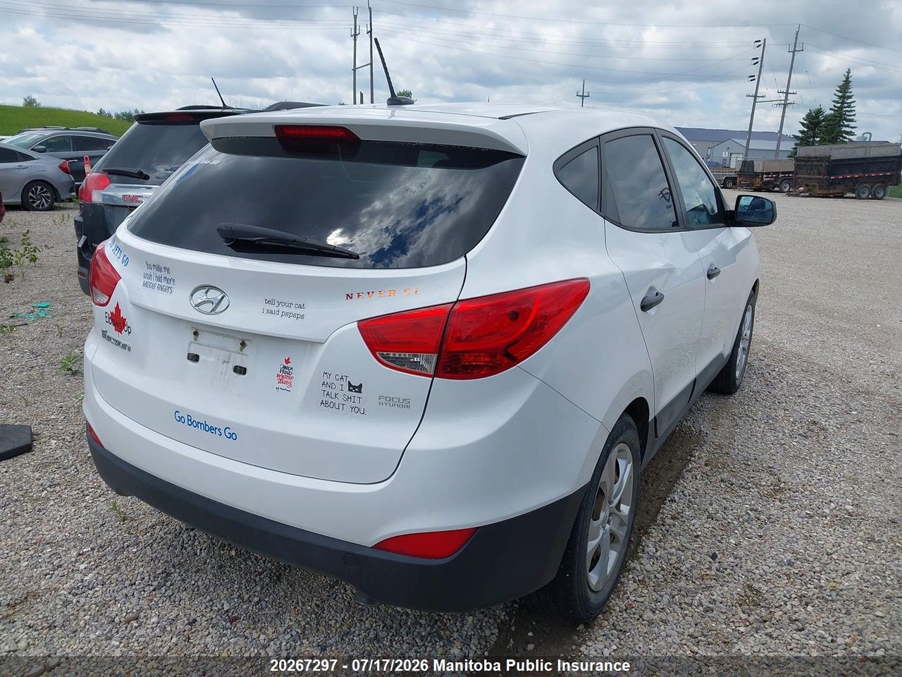 2015 HYUNDAI TUCSON GL thumbnail 5