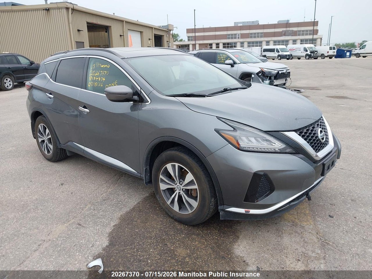 2019 NISSAN MURANO SV thumbnail 2