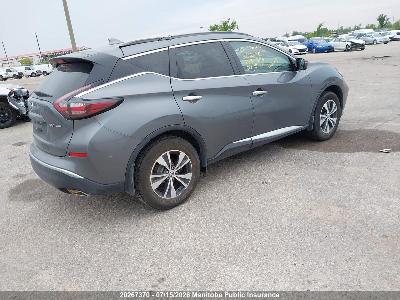 2019 NISSAN MURANO SV thumbnail 5