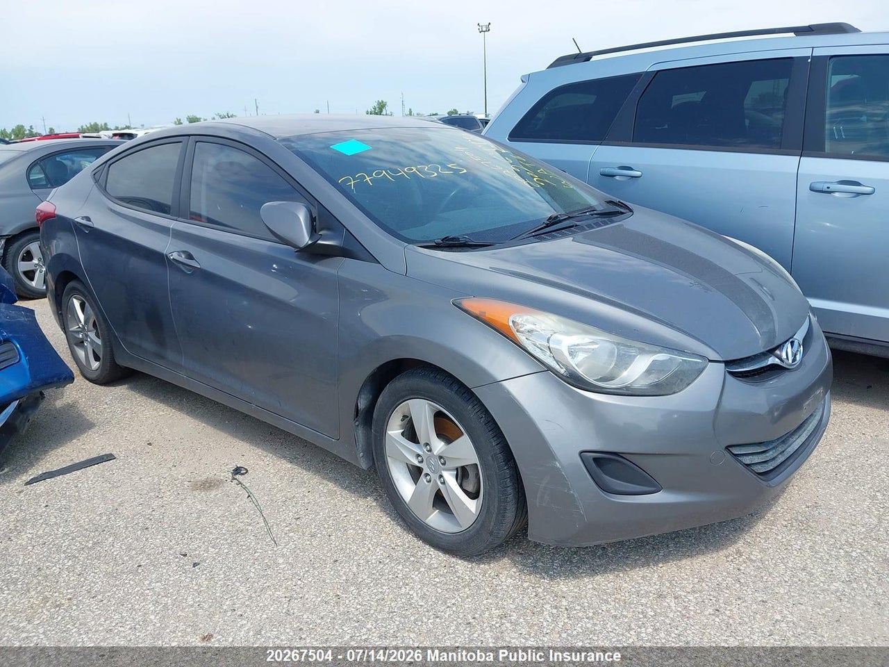 2013 HYUNDAI ELANTRA GL thumbnail 2