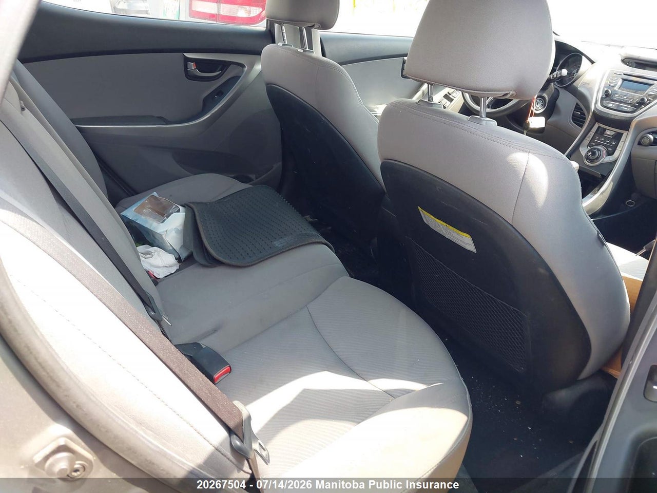 2013 HYUNDAI ELANTRA GL thumbnail 9