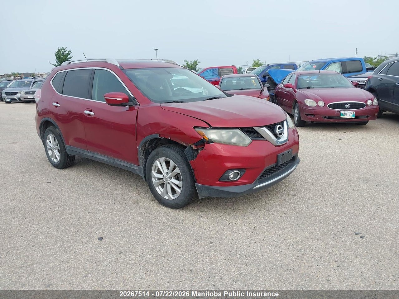 2015 NISSAN ROGUE S thumbnail 2