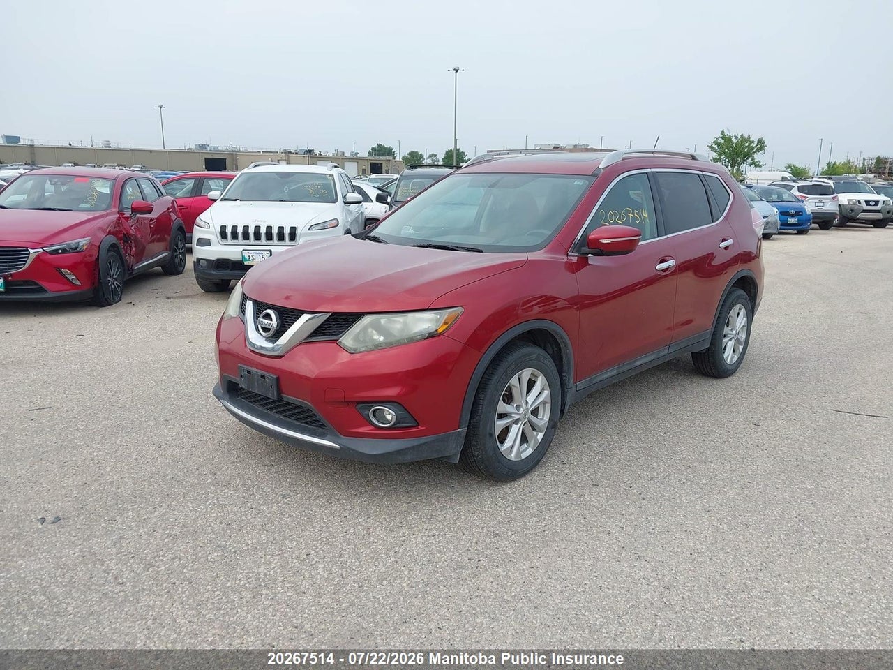2015 NISSAN ROGUE S thumbnail 3