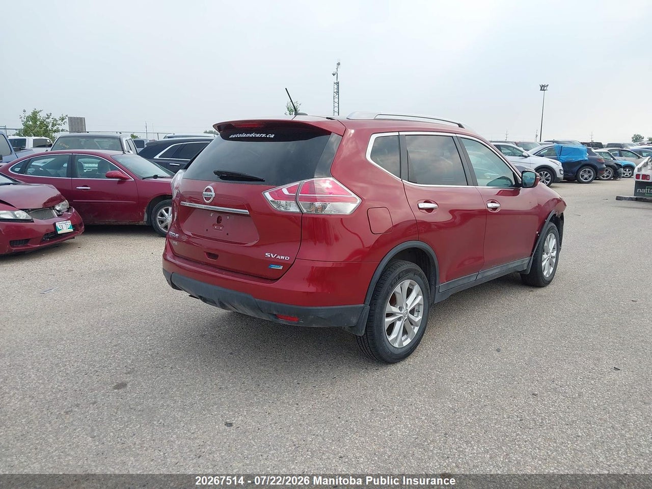 2015 NISSAN ROGUE S thumbnail 5