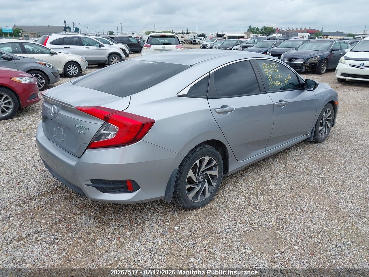 2018 HONDA CIVIC SE thumbnail 5