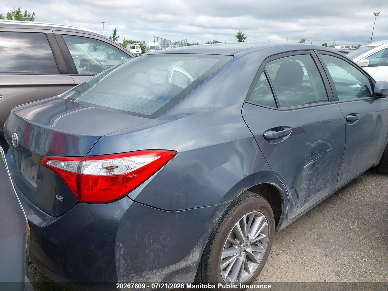 2014 TOYOTA COROLLA LE thumbnail 5