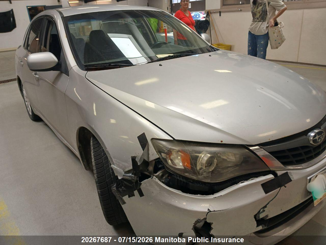 2008 SUBARU IMPREZA 2.5I thumbnail 2