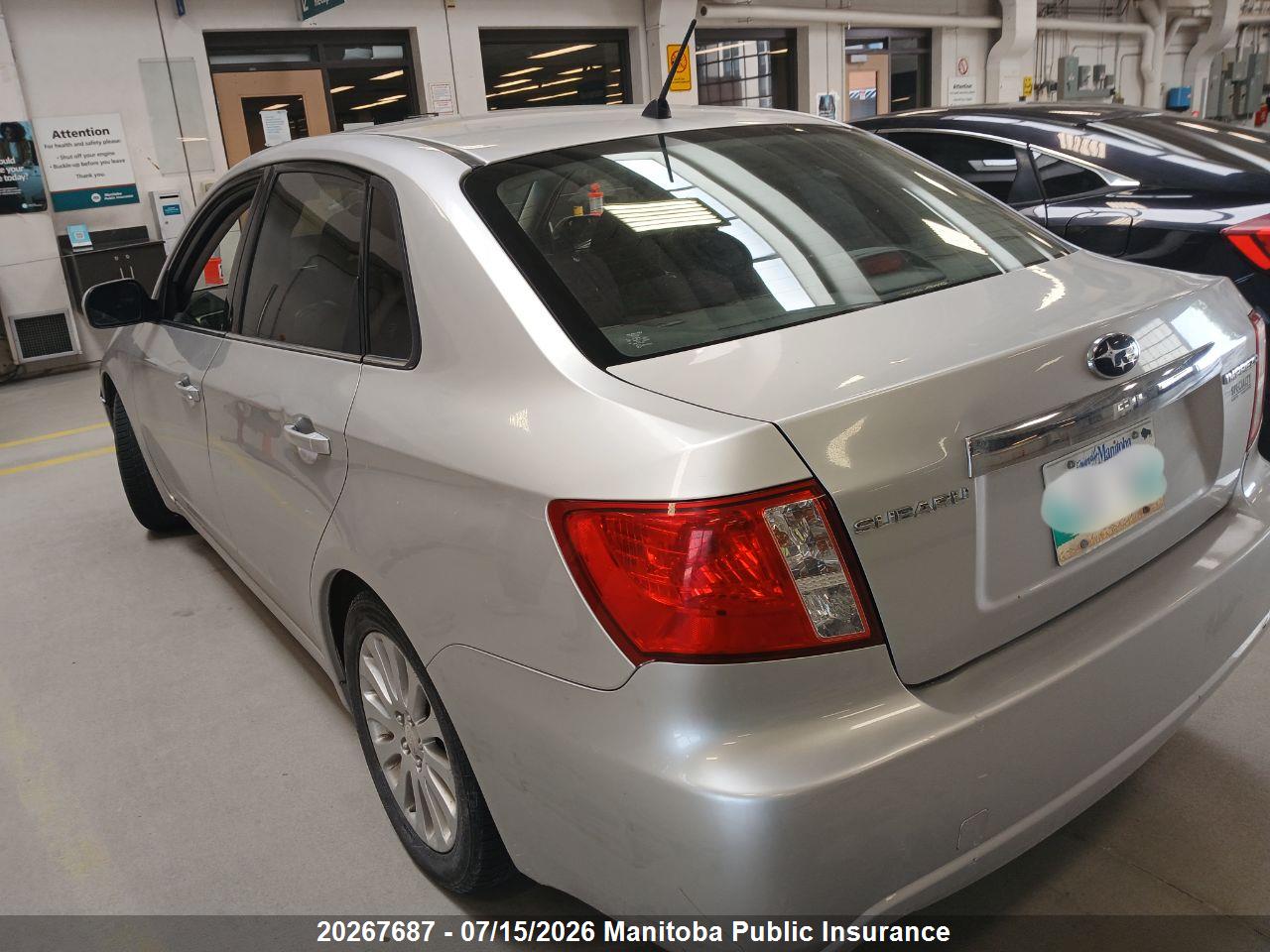 2008 SUBARU IMPREZA 2.5I thumbnail 5