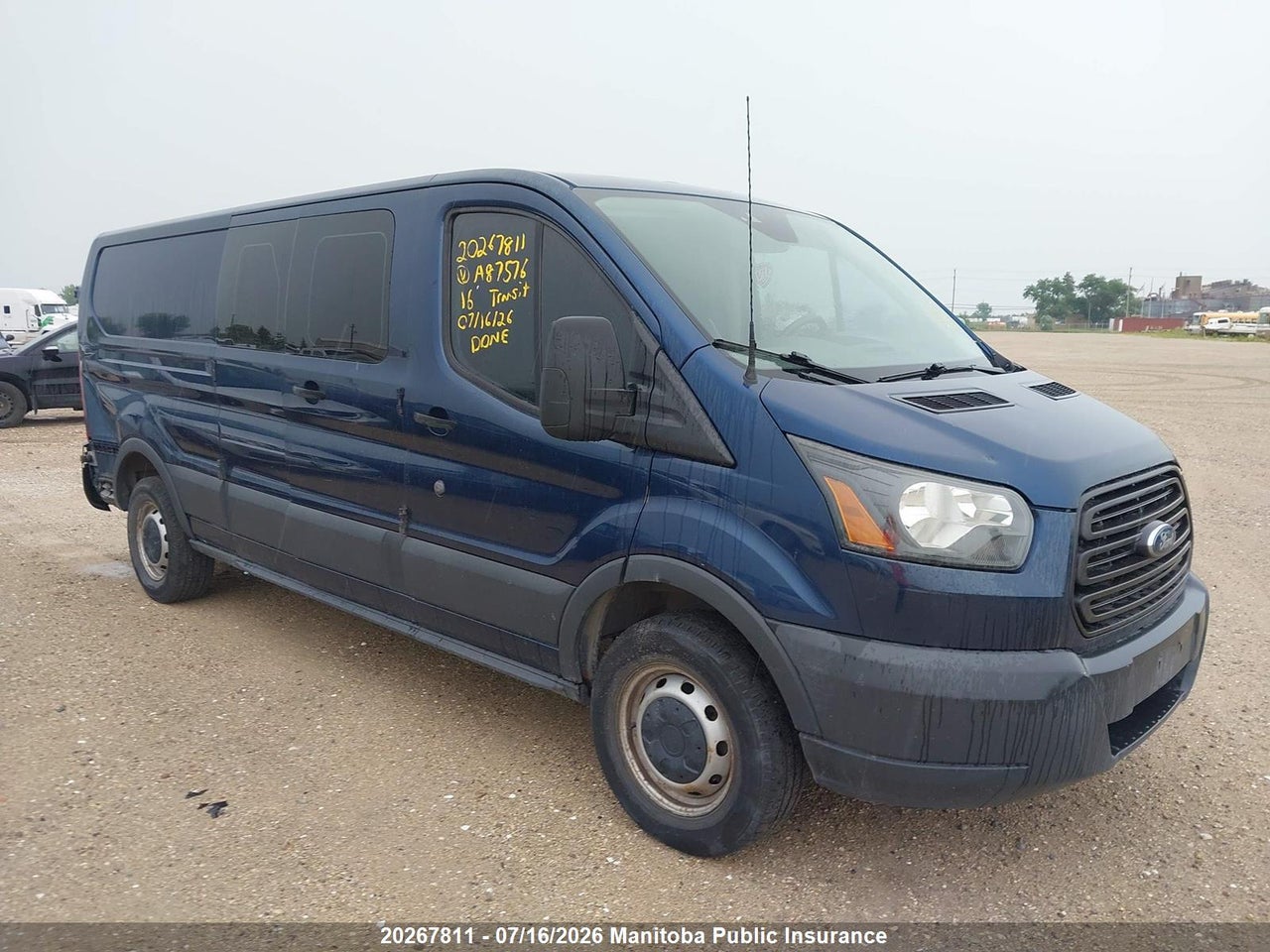 2016 FORD TRANSIT 150 WB 148 CARGO VAN thumbnail 2