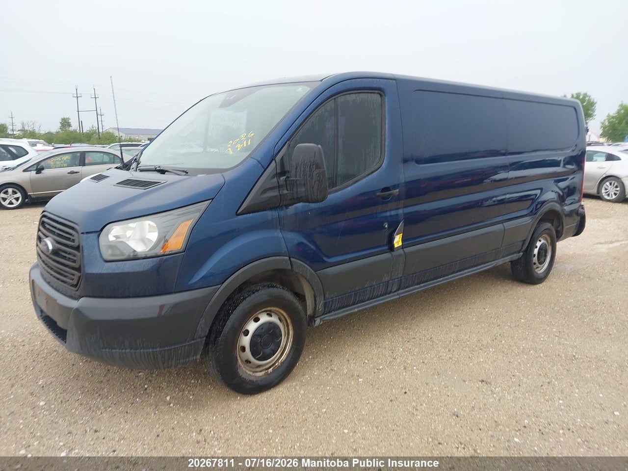 2016 FORD TRANSIT 150 WB 148 CARGO VAN thumbnail 3