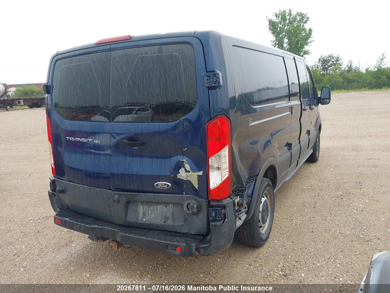 2016 FORD TRANSIT 150 WB 148 CARGO VAN thumbnail 5