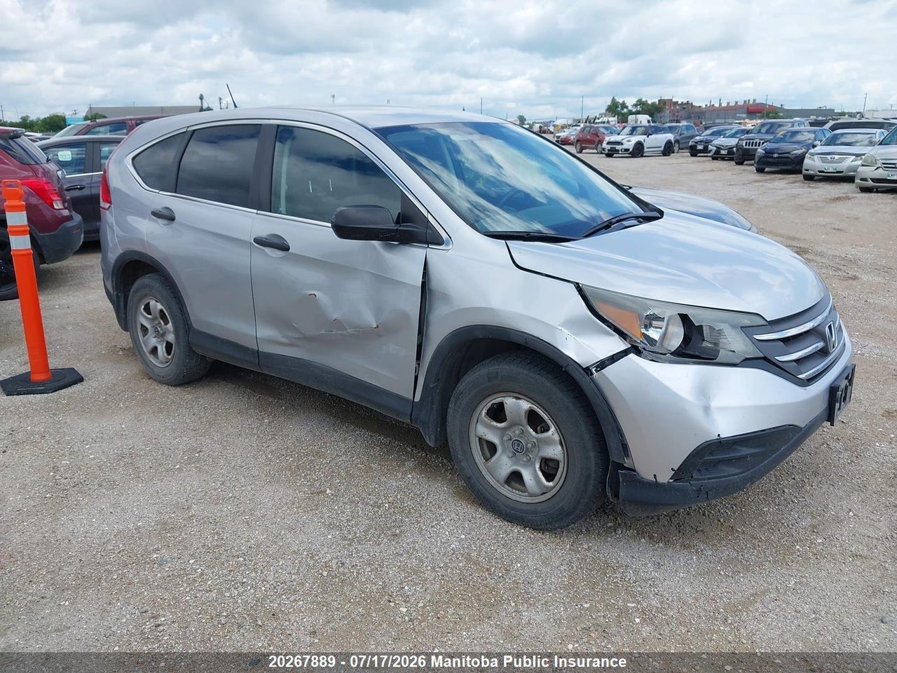 2012 HONDA CR-V LX thumbnail 2