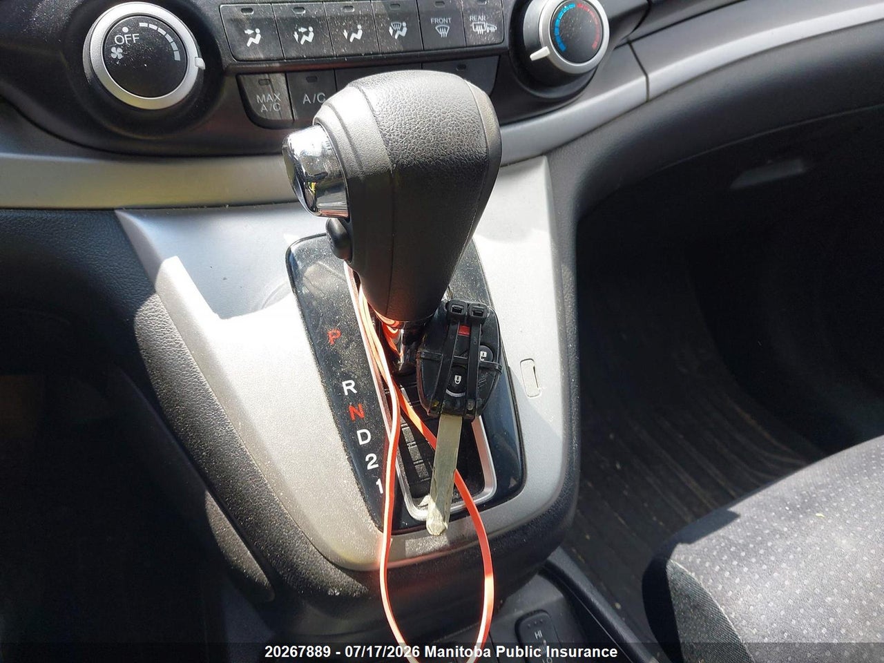 2012 HONDA CR-V LX thumbnail 12