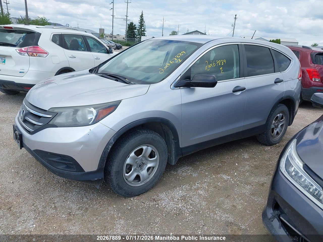 2012 HONDA CR-V LX thumbnail 3
