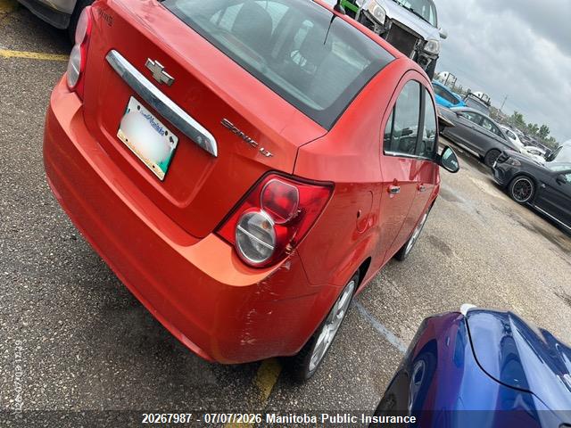 2012 CHEVROLET SONIC LT thumbnail 5