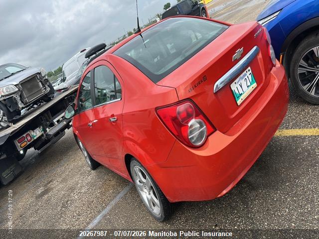 2012 CHEVROLET SONIC LT thumbnail 8