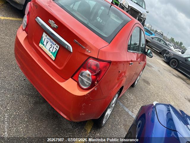 2012 CHEVROLET SONIC LT thumbnail 10