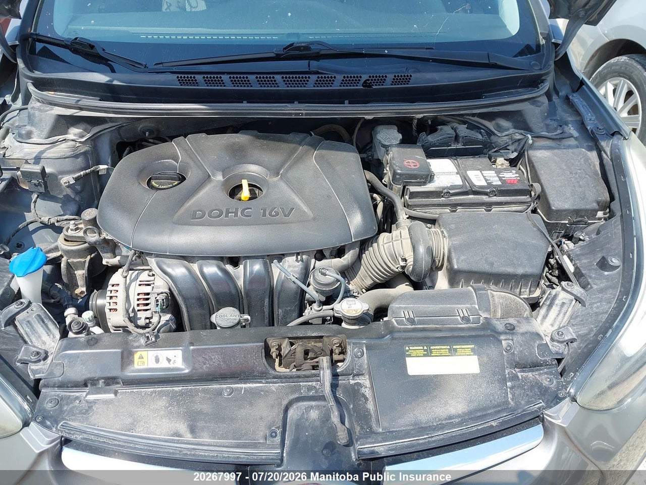 2014 HYUNDAI ELANTRA GL thumbnail 11