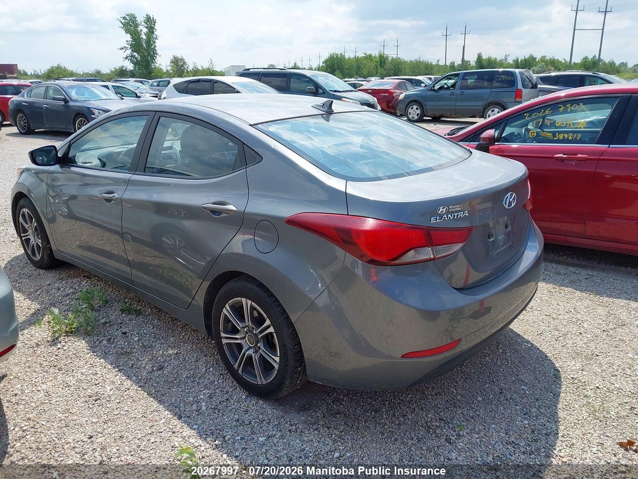 2014 HYUNDAI ELANTRA GL thumbnail 4