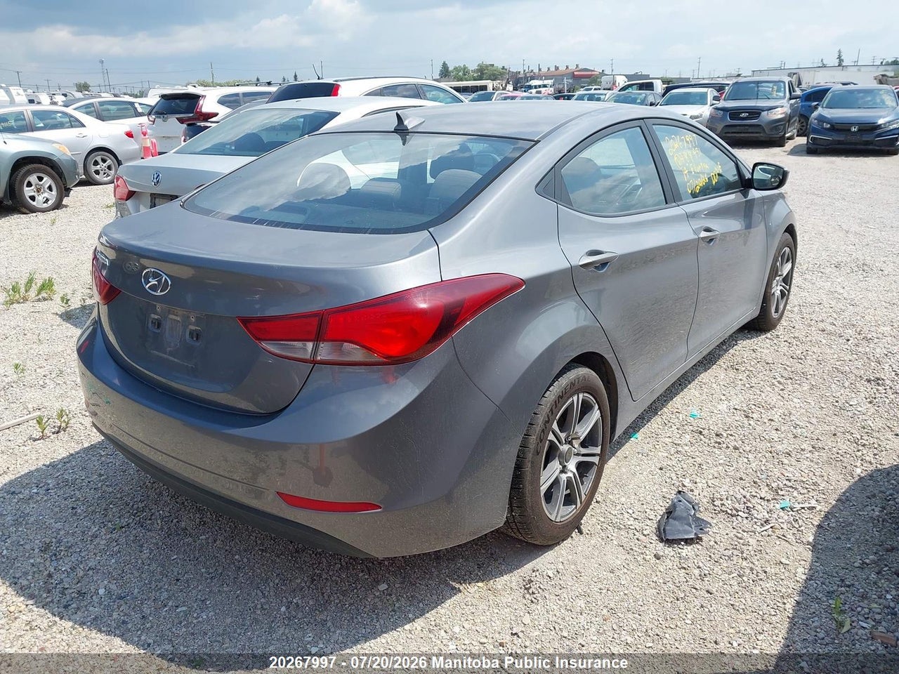 2014 HYUNDAI ELANTRA GL thumbnail 5
