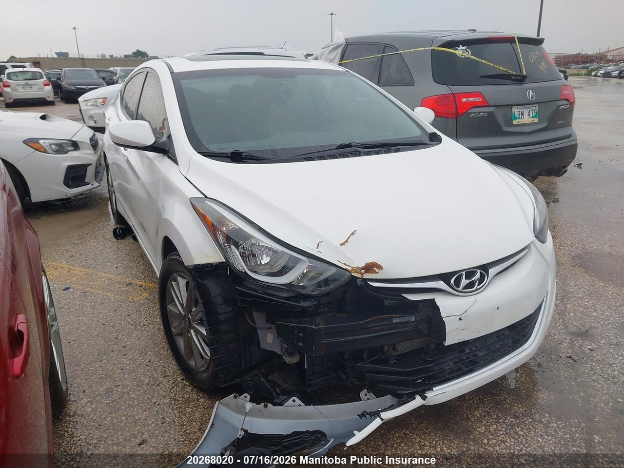2014 HYUNDAI ELANTRA GLS thumbnail 2