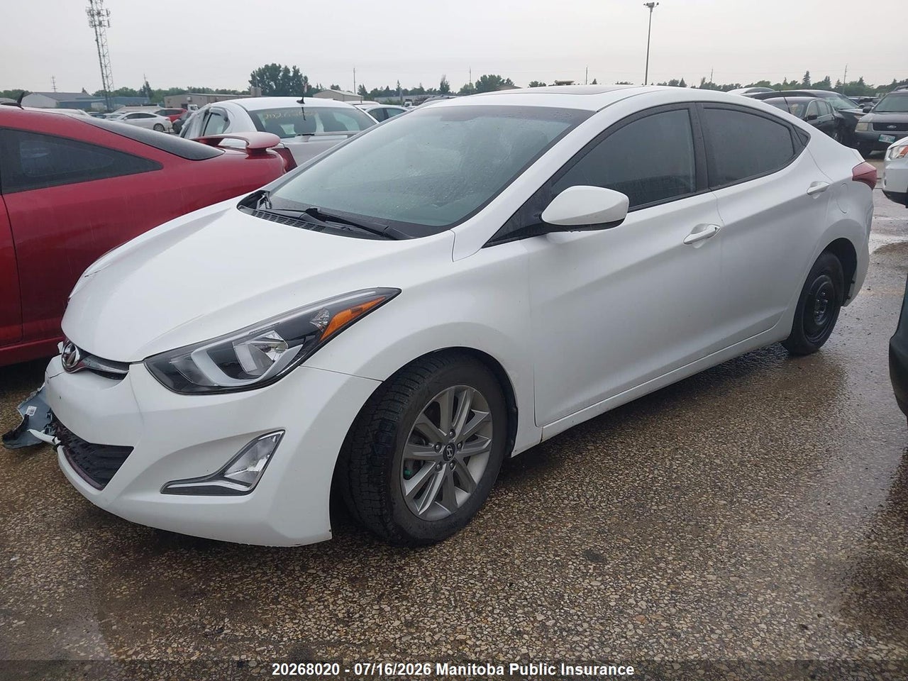 2014 HYUNDAI ELANTRA GLS thumbnail 3