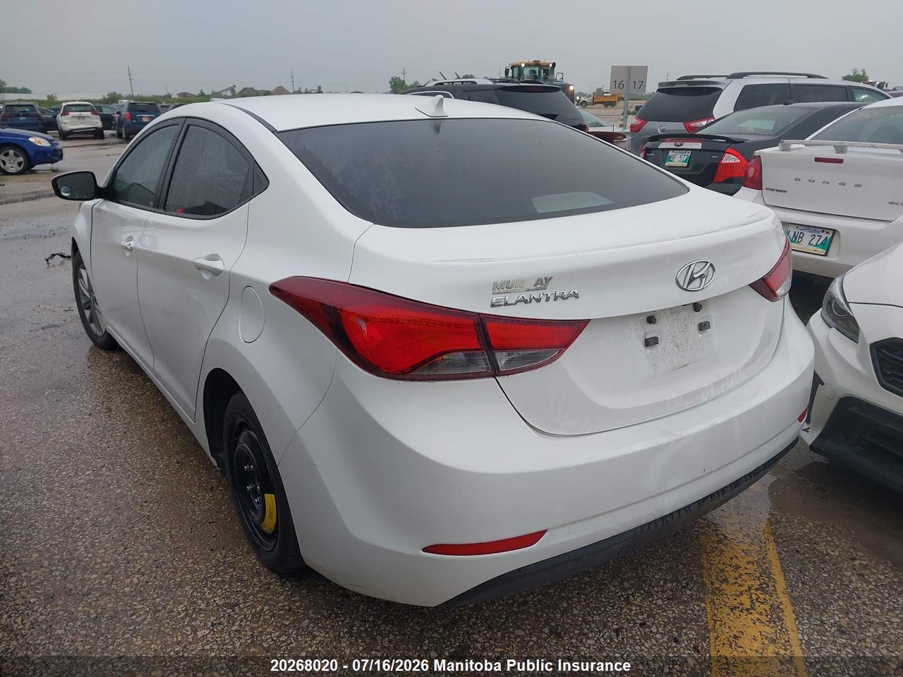 2014 HYUNDAI ELANTRA GLS thumbnail 4