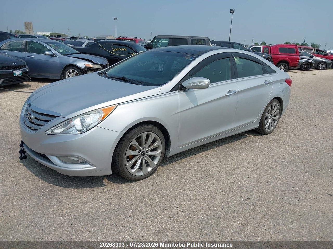 2013 HYUNDAI SONATA 2.0T LIMITED  thumbnail 3