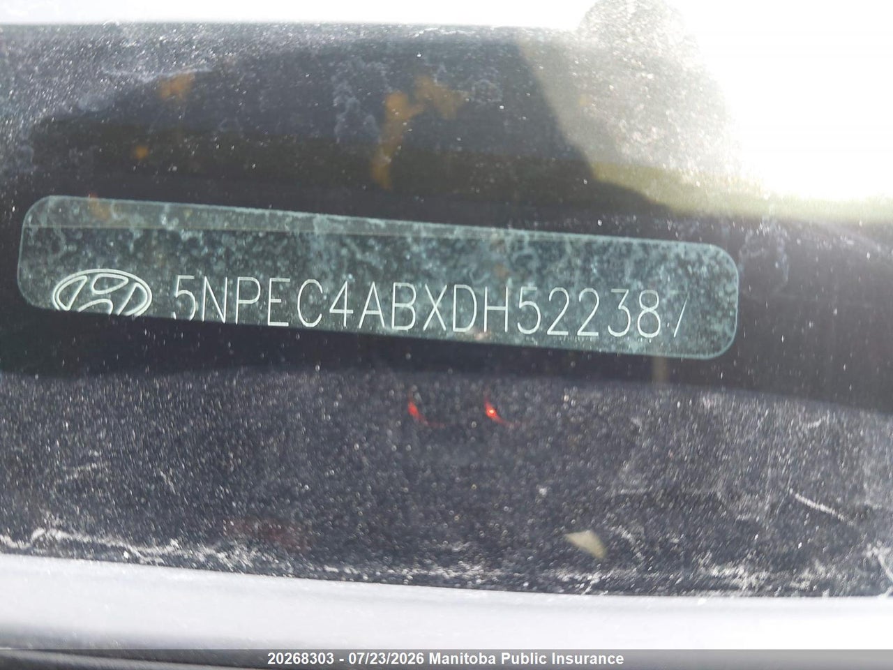 2013 HYUNDAI SONATA 2.0T LIMITED  thumbnail 9