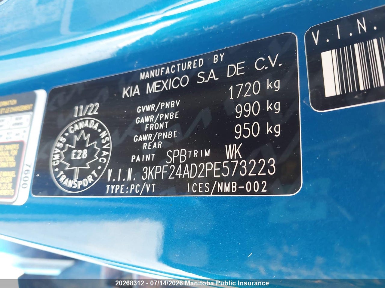 2023 KIA FORTE LX thumbnail 10