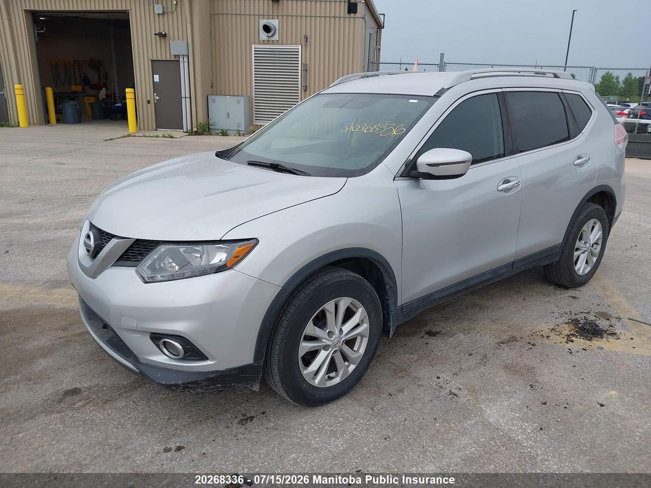 2016 NISSAN ROGUE SV thumbnail 3