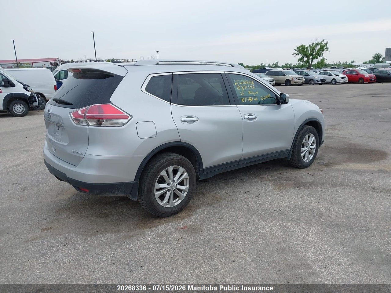 2016 NISSAN ROGUE SV thumbnail 5
