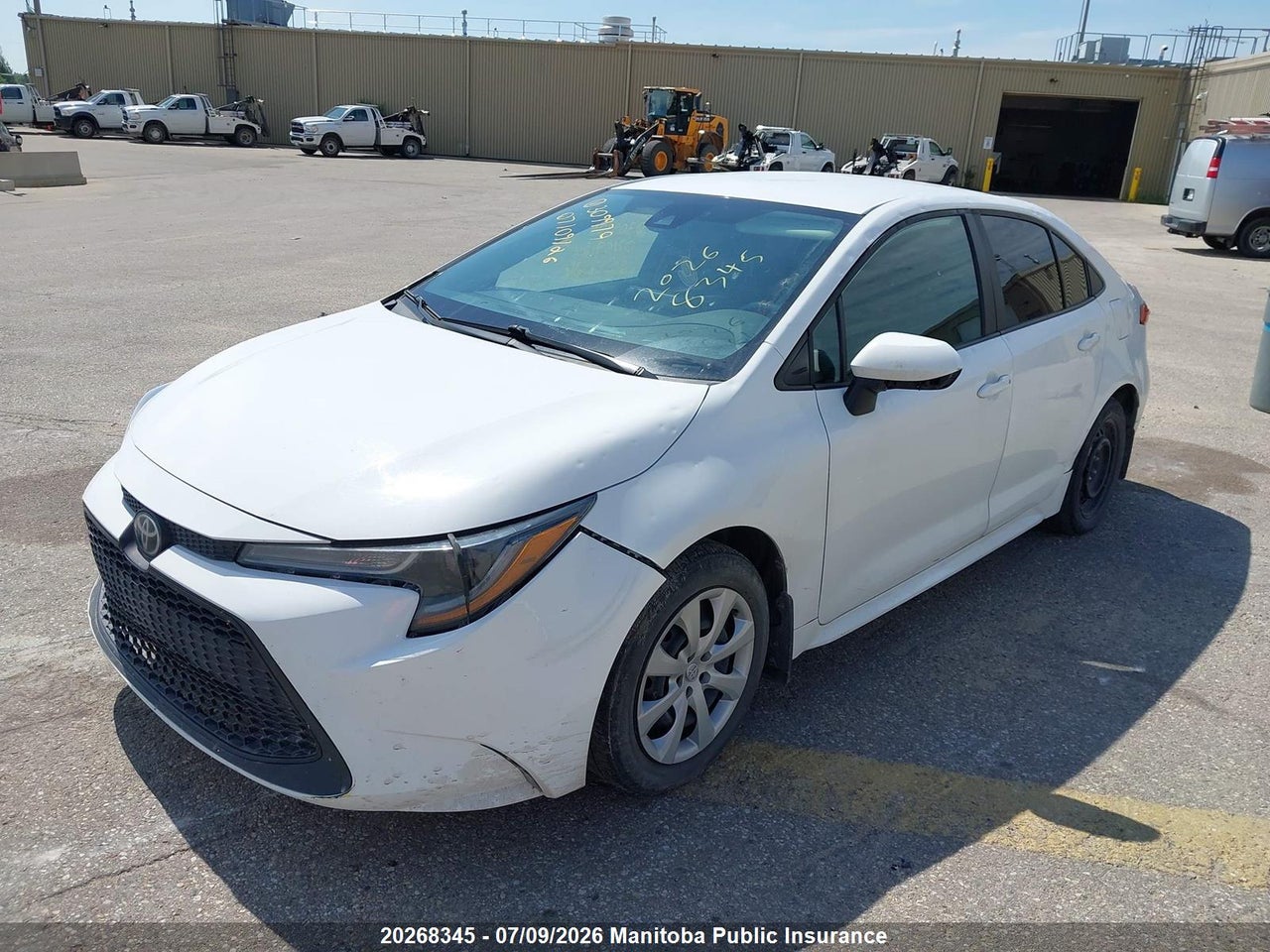 2022 TOYOTA COROLLA LE thumbnail 3