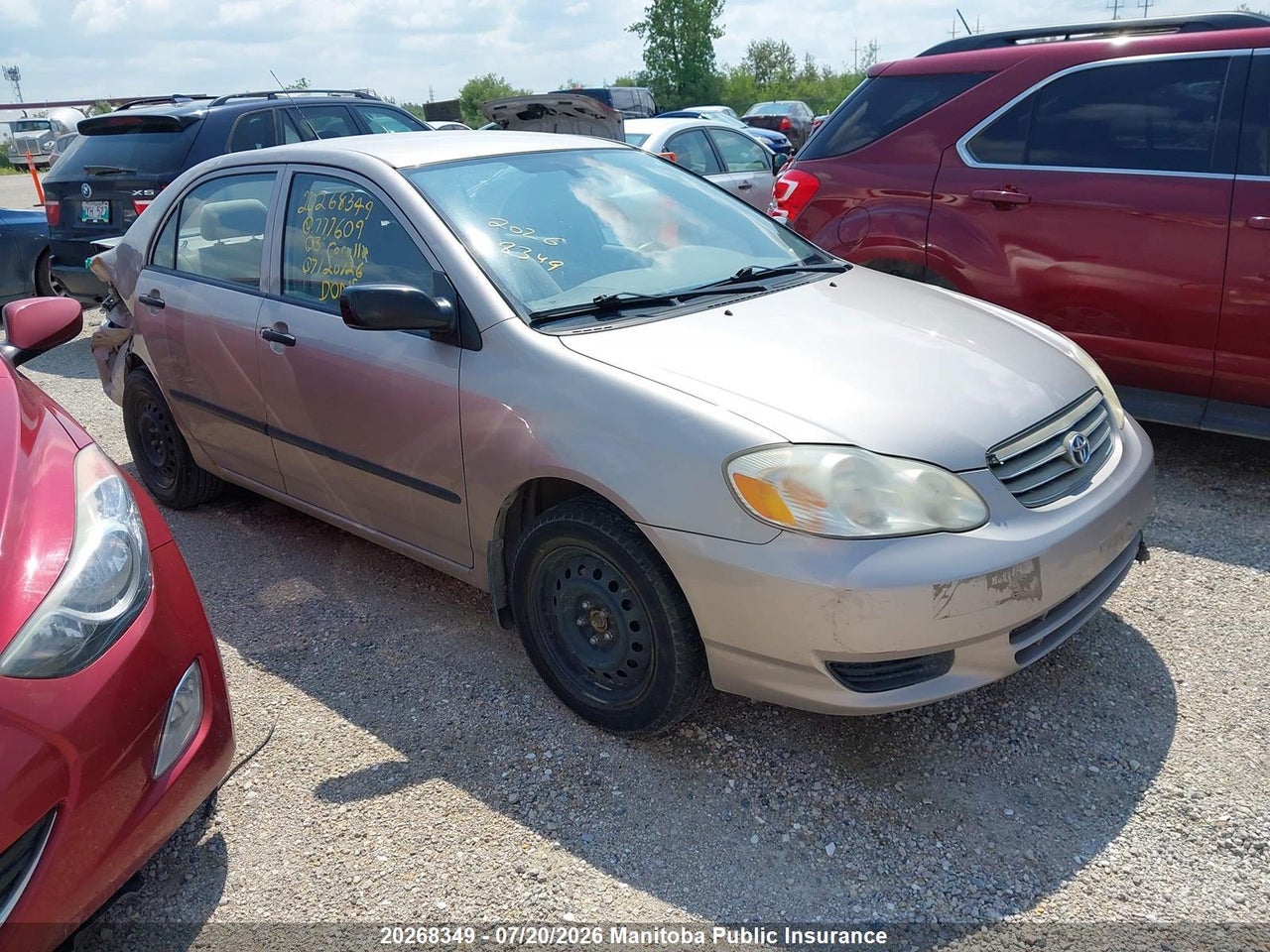 2003 TOYOTA COROLLA CE thumbnail 2