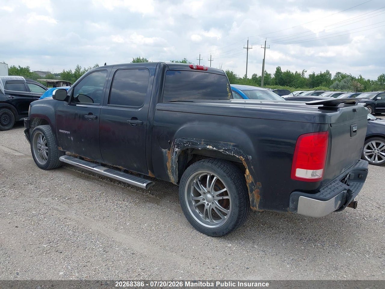 2007 GMC SIERRA 1500 SLE CREW CAB  thumbnail 4
