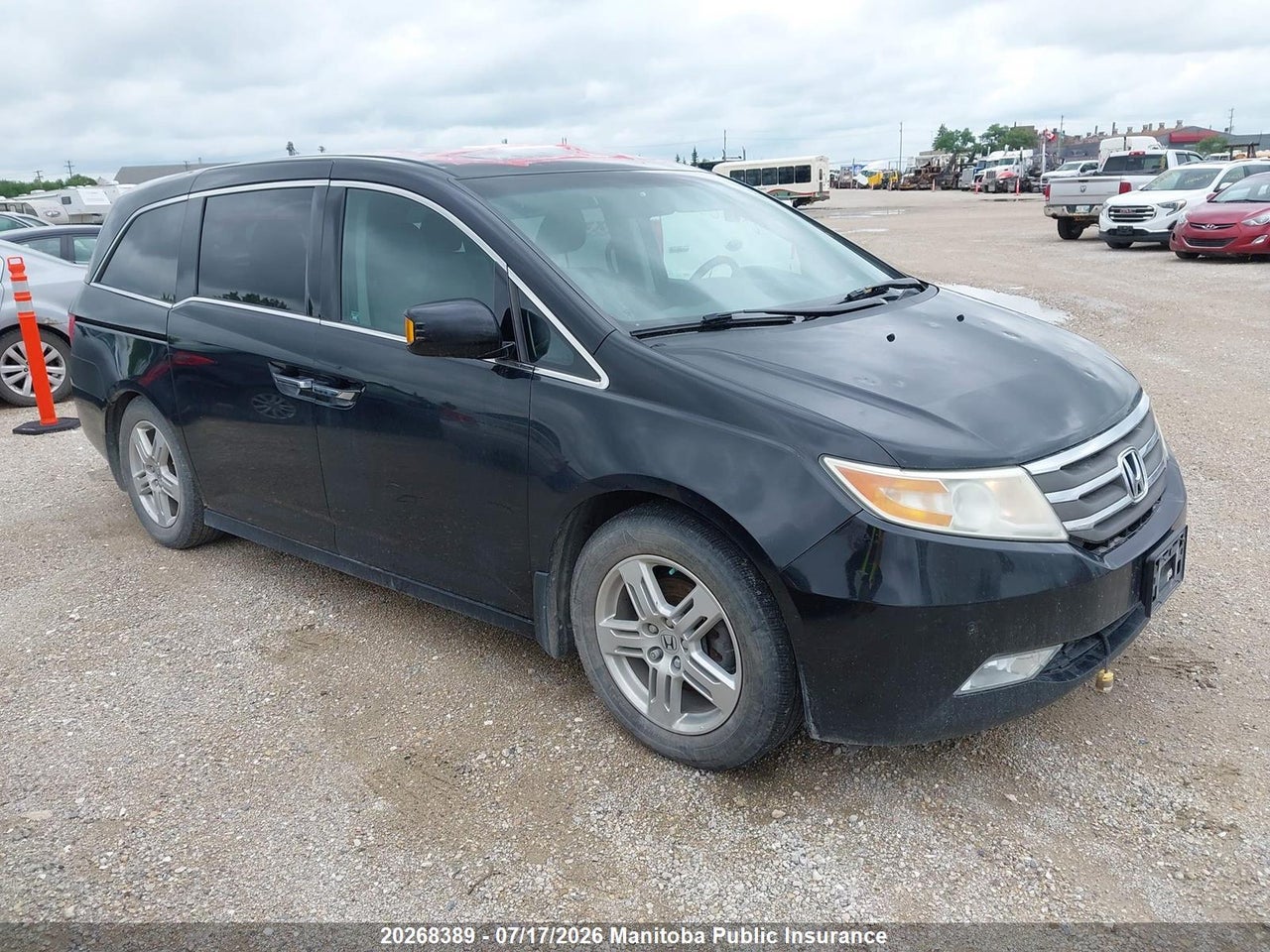 2011 HONDA ODYSSEY TOURING thumbnail 2